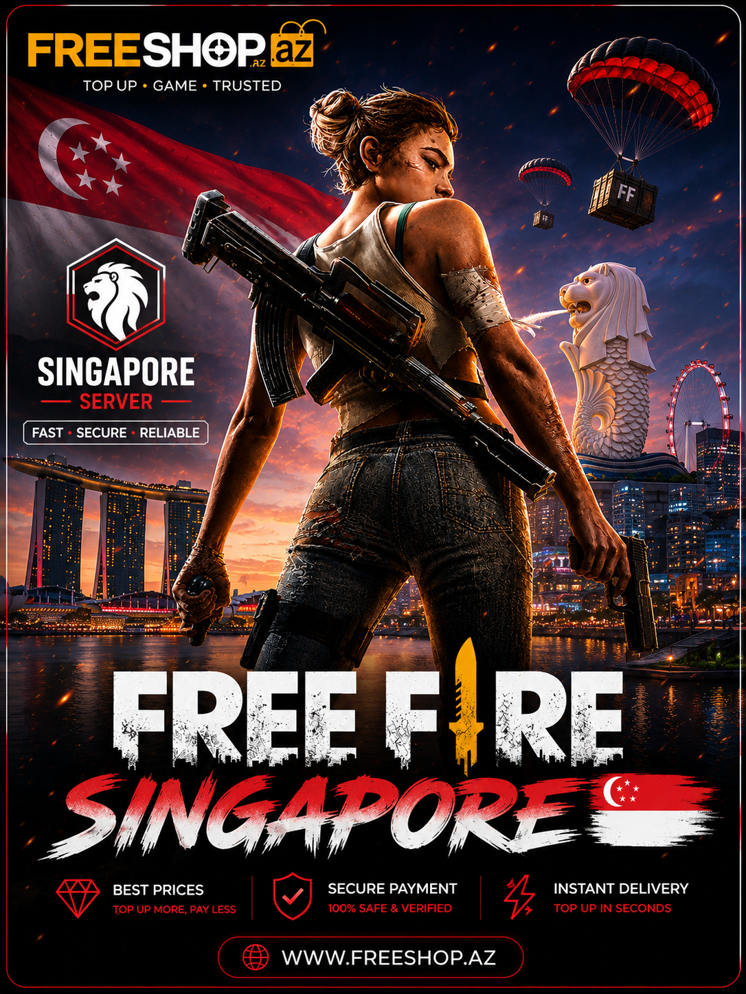 Level Up Package - Level 20 — Free Fire Singapore