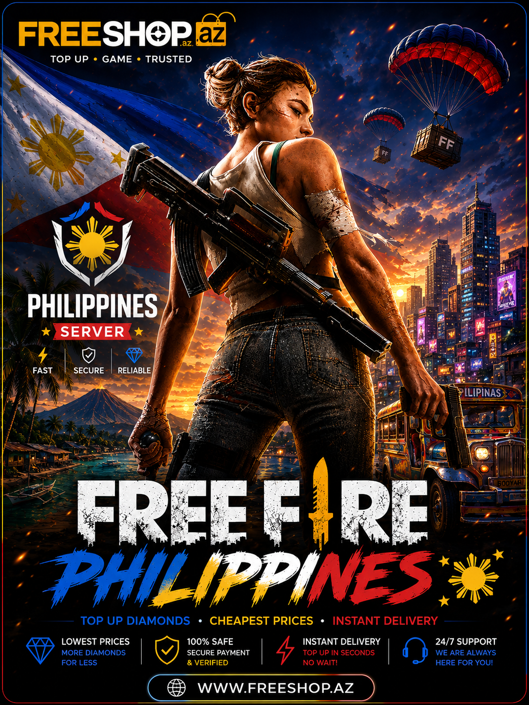 2250 Diamonds — Free Fire Philippines